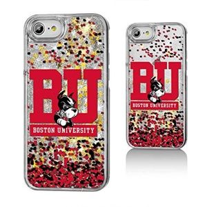 Boston university confetti phone case